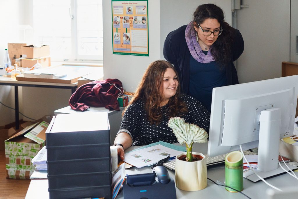 Arbeit in der Einsatzstelle